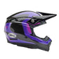 Bell Moto-10 Adult MX Helmet - Spherical Flare Gloss Purple