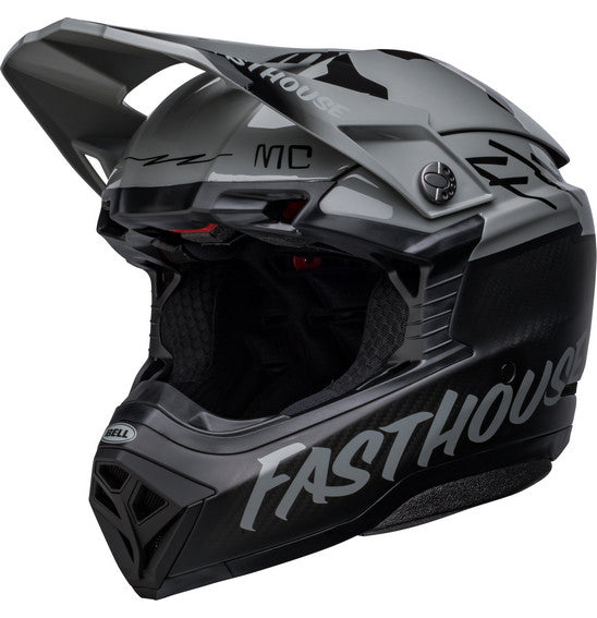 Bell Moto-10 MX Helmet - Spherical Fasthouse BMF Grey/Black