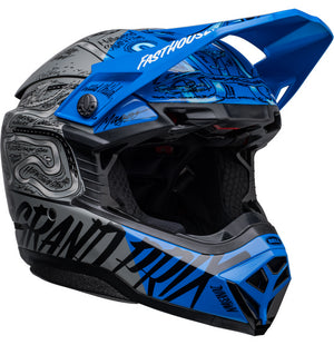 Bell Moto-10 MX Helmet - Spherical Fasthouse DITD LE Blue/Grey