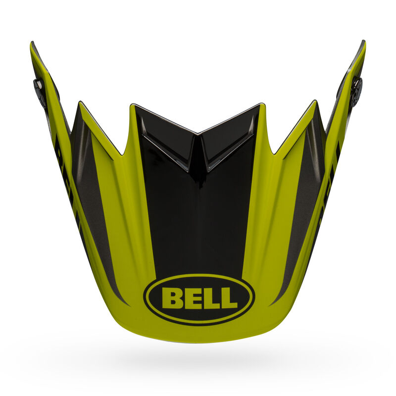 Bell MOTO-9 Flex Peak - Division Black/Hi Viz/Grey