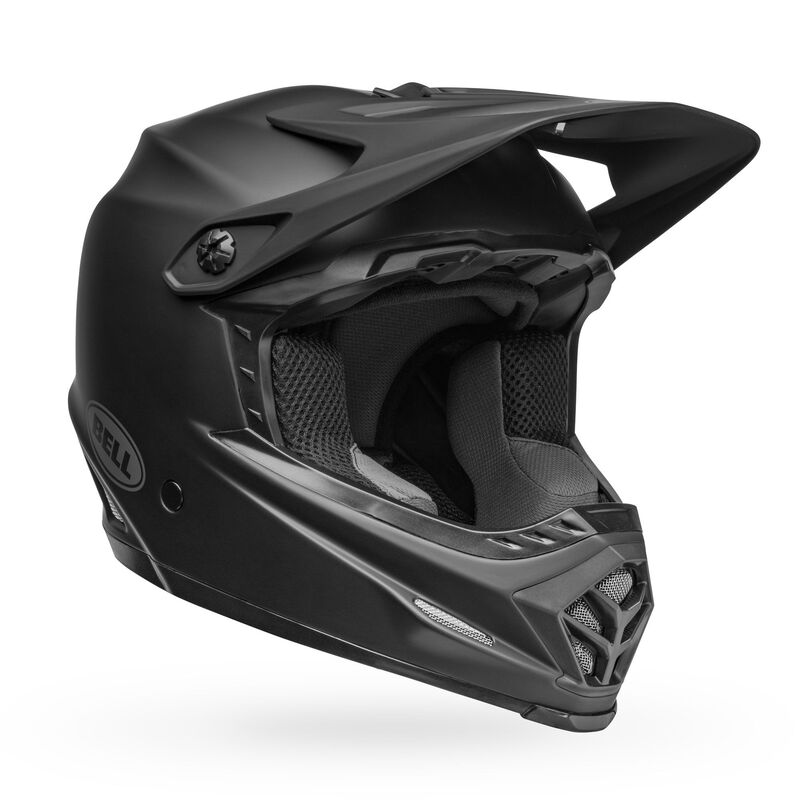 Bell Moto-9 MIPS Youth MX Helmet Matt Black - Main Image