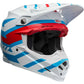 Bell Moto-9S Flex Helmet - Banshee Gloss White/Red