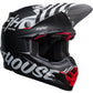 Bell Moto-9S Flex Helmet - Fasthouse Flex Crew Matt Black/White