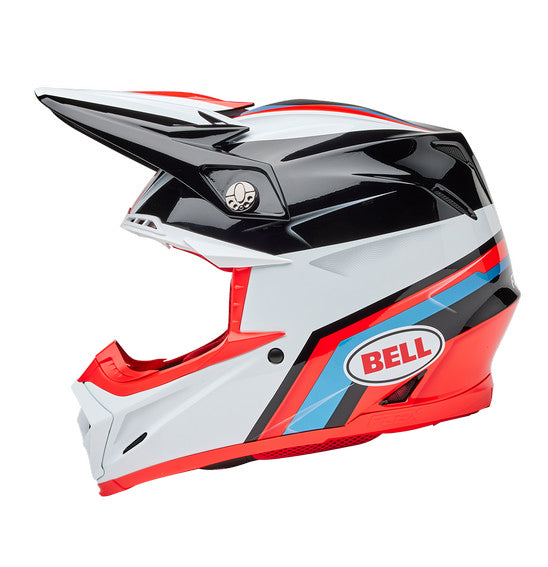 Bell Moto-9S Flex Adult MX Helmet - Merchant Gloss Red / Black