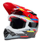 Bell Moto-9S Flex Adult MX Helmet - Renen Nova Gloss Black / Red