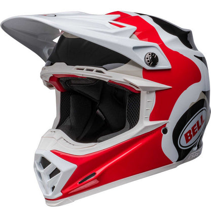 Bell Moto-9S Flex Helmet - Hello Cousteau Reef White/Red