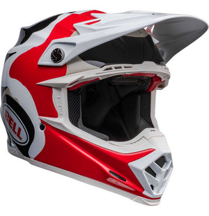 Bell Moto-9S Flex Helmet - Hello Cousteau Reef White/Red