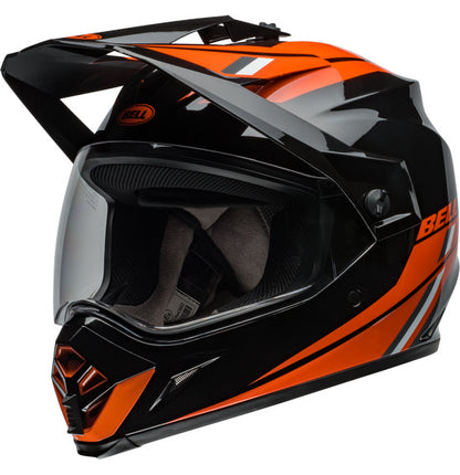 Bell MX-9 Adventure MIPS Helmet - Alpine Gloss Black/Orange