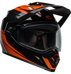 Bell MX-9 Adventure MIPS Helmet - Alpine Gloss Black/Orange