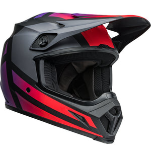 Bell MX-9 MIPS Adult MX Helmet - Alter Ego Matt Black/Red