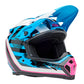 Bell MX-9 MIPS Adult MX Helmet - Breakdance Blue / Pink