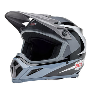 Bell MX-9 MIPS Adult MX Helmet - Jackal Black / White