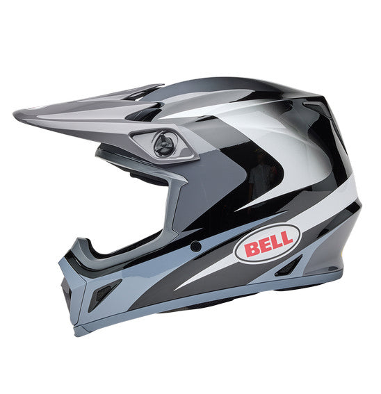 Bell MX-9 MIPS Adult MX Helmet - Jackal Black / White