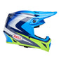 Bell MX-9 MIPS Adult MX Helmet - Jackal Blue / Hiviz Yellow