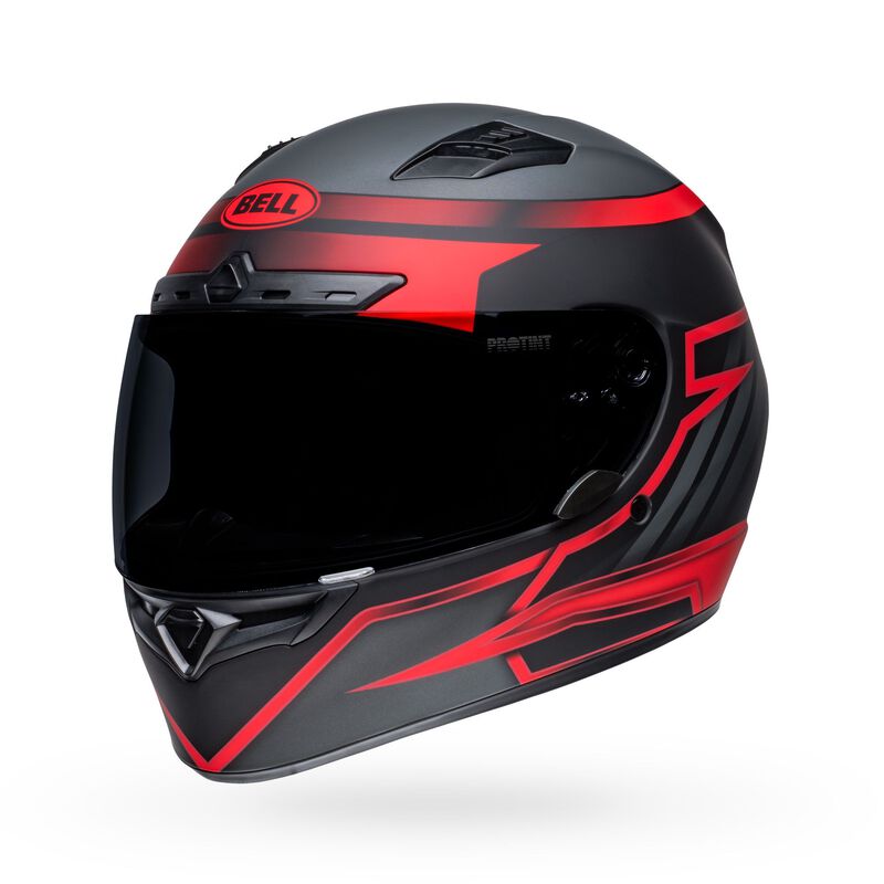 Bell Qualifier DLX MIPS Helmet - Raiser Matt Black/Crimson