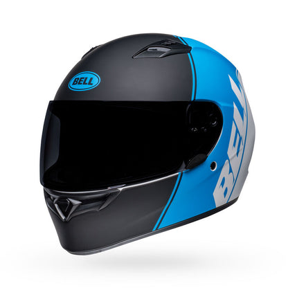 Bell Qualifier Helmet - Ascent Matt Black/Cyan