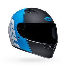 Load image into Gallery viewer, Bell Qualifier Helmet - Ascent Matt Black/Cyan
