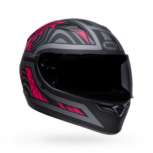 Bell Qualifier Helmet - Rebel Matt Black/Pink - Size XS 53-54CM
