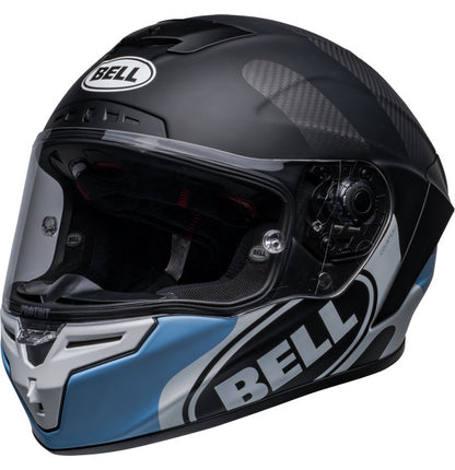 Bell Race Star DLX Flex Helmet - Hello Cousteau Algar Matt Black/Blue