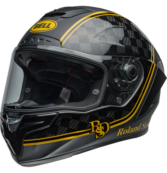 Bell Race Star DLX Flex Helmet - RSD Player Matt/Gloss Black/Gold