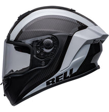 Load image into Gallery viewer, Bell Race Star DLX Flex Helmet - Tantrum 2 Black/White