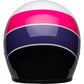 Bell Custom 500 Helmet - Riff Gloss Pink/Purple