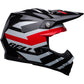 Bell Moto-9S Flex Helmet - Banshee Gloss Black/Red