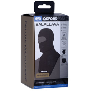 Oxford Deluxe Balaclava Micro Fibre - Black