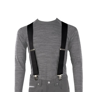 Oxford Riggers Pant Braces - Black