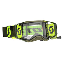 Load image into Gallery viewer, Prospect Super WFS Goggle Kaki Green/Neon Yellow Clear Works Lens