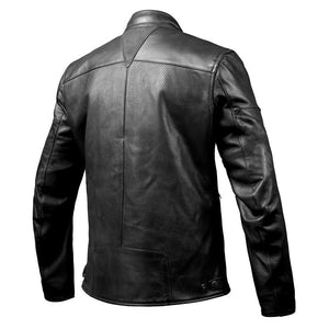 Ixon Cranky Air Leather Heritage Jacket - Black