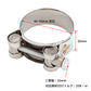 DRC 40-43mm Stainless Pipe Clamp