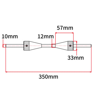 DRC Gyro Stand 2 Optional 10mm Shaft Set