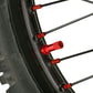 DRC Rim Lock Nuts - Pair - Orange