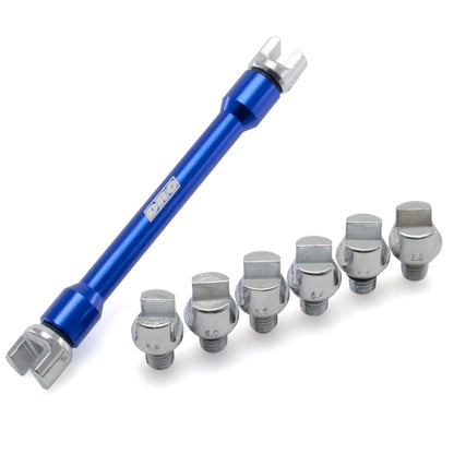 DRC Pro Spoke Wrench Tool - Blue