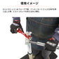 DRC 50mm WP Pro Fork Cap Wrench - Orange