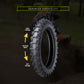 Dunlop 80/100-21 AT82 Front Tyre - 51M Bias TT