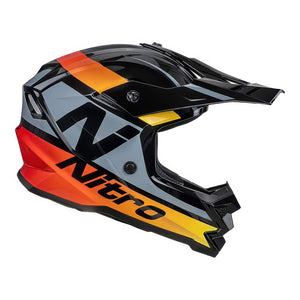 NITRO MX710 YOUTH [ONYX BLACK RED YELLOW] 2