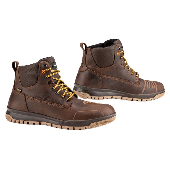 Falco EU39 Patrol Leather Boots - Brown