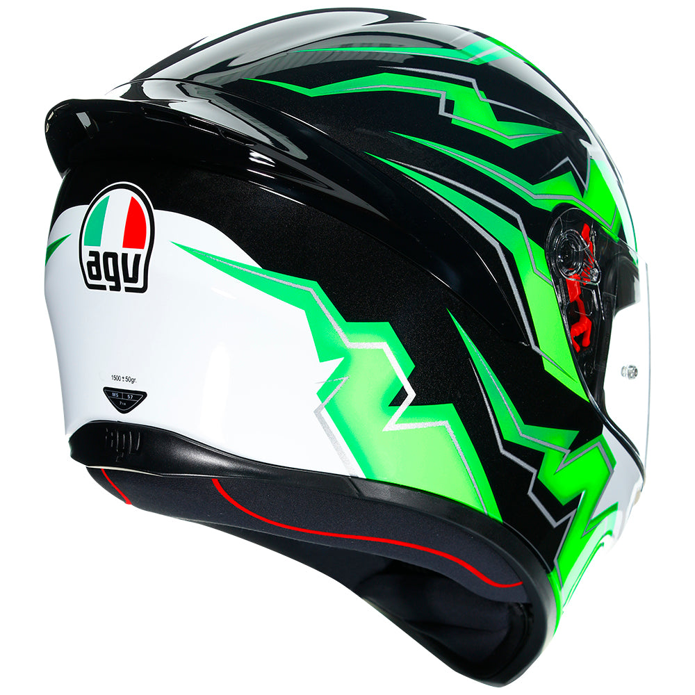 AGV K1 [KRIPTON BLACK GREEN] 4