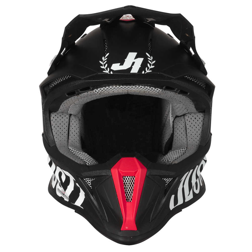 Just1 J18 Adult MIPS MX Helmet - Old School Black