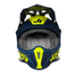 Just1 J18 Adult MIPS MX Helmet - Pulsar Matt Fluo Yellow/Blue