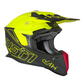 Just1 J18 Adult MIPS MX Helmet - Vertigo Matt Red/Grey/Yellow