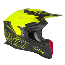 Load image into Gallery viewer, Just1 J18 Adult MIPS MX Helmet - Vertigo Matt Red/Grey/Yellow