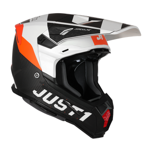 Just1 J22 Adult MX Helmet - Adrenaline Carbon Orange