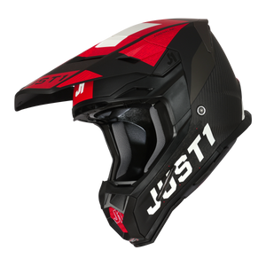 Just1 J22 Adult MX Helmet - Adrenaline Carbon Red