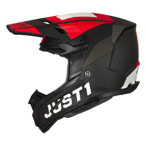 Just1 J22 Adult MX Helmet - Adrenaline Carbon Red