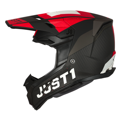 Just1 J22 Adult MX Helmet - Adrenaline Carbon Red