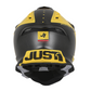 Just1 J12 Adult MX Helmet - Syncro Carbon Matt Yellow