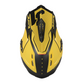 Just1 J12 Adult MX Helmet - Syncro Carbon Matt Yellow